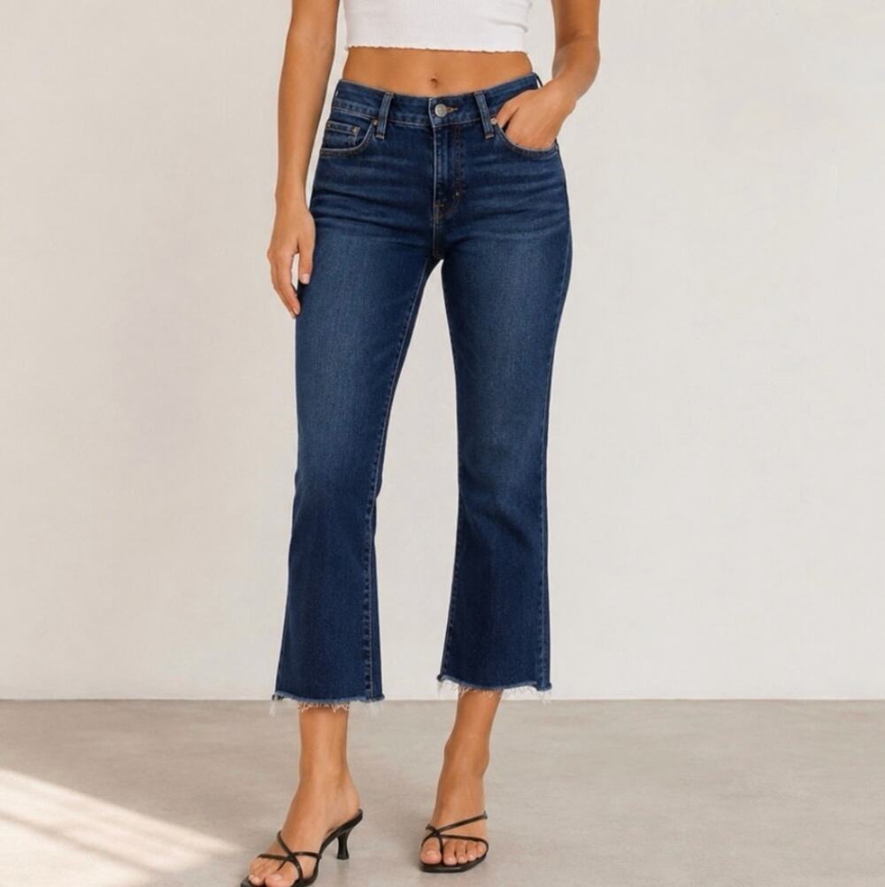 FRAME Le Crop Mini Boot Jeans - Sz 27